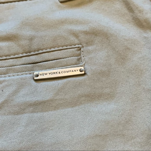 NWT NY&Co 4” twill shorts with 3% spandex - Picture 4 of 8